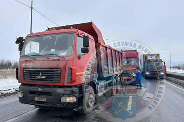 Дорожное происшествие на трассе М-10