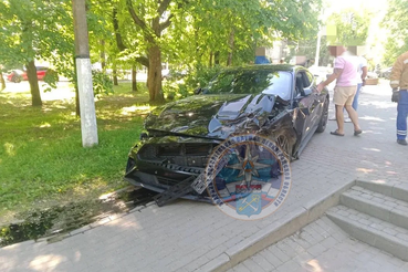 Дорожное происшествие в городе Приозерск