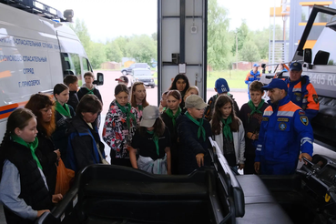 День открытых дверей в поисково-спасательном отряде г. Приозерск