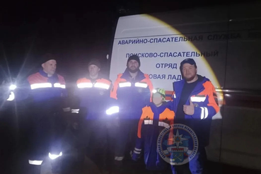 Спасатели вывели подростка из леса