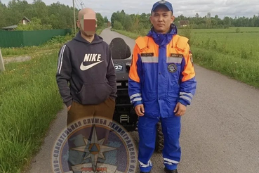 Поисковые работы в лесном массиве Приозерского района