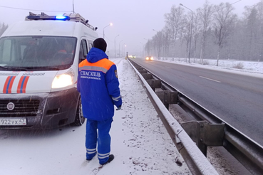 Мониторинг дорожной обстановки в Ленинградской области