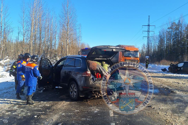 ДТП около поселка Стекольное Тоснеского района