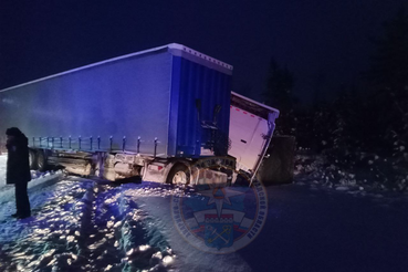 Дорожное происшествие на трассе Кола