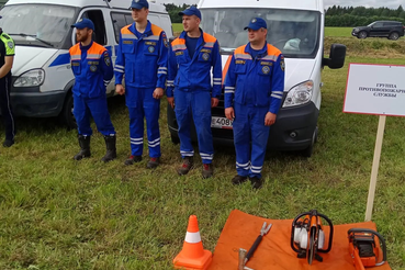 В Ломоносовском районе прошли командно‑штабные учения