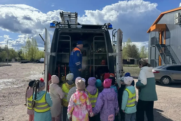 День открытых дверей в Поисково-спасательном отряде г. Приозерска