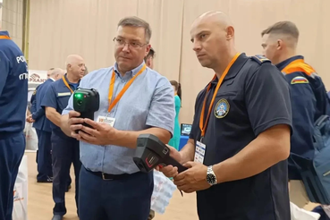 Начальник аварийно-спасательной службы принял участие в конференции