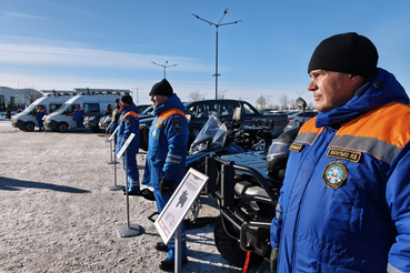 Областным спасателям новая техника