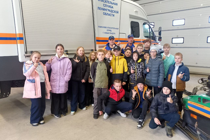 День открытых дверей в Новоладожском отряде