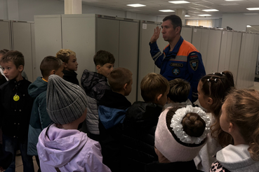 В гостях у спасателей