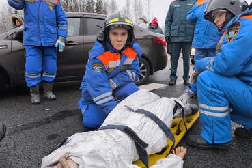 Спасатели приняли участие в учениях