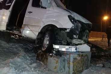 Дорожное происшествие в районе ж/д станции Лосево