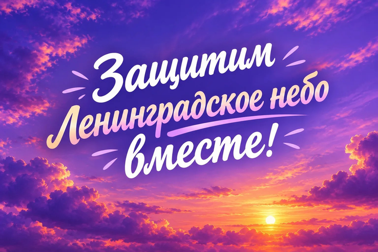 Защитим Ленинградское небо вместе!