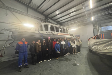 Разговоры о важном с учащимися средней общеобразовательной школы № 5 города Приозерск