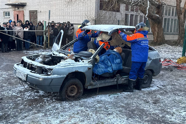 Спасатели приняли участие в учениях