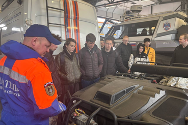 День открытых дверей в поисково-спасательном отряде г. Приозерск