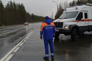 В Ленинградской области наблюдаются плохие погодные условия