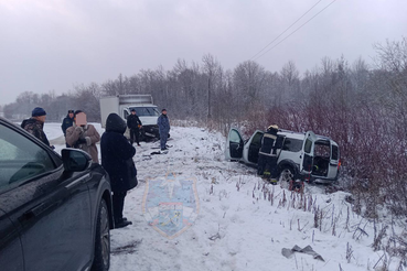 ДТП на автодороге в районе посёлка Назия