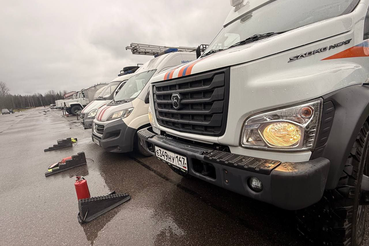 Смотр готовности сил и средств прошёл в Аварийно-спасательной службе ЛО